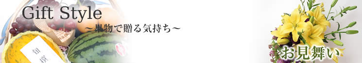 果物でお見舞いを