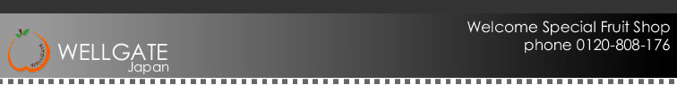お中元に旬の果物をお贈けしませんか--フルーツギフトのウェルゲート